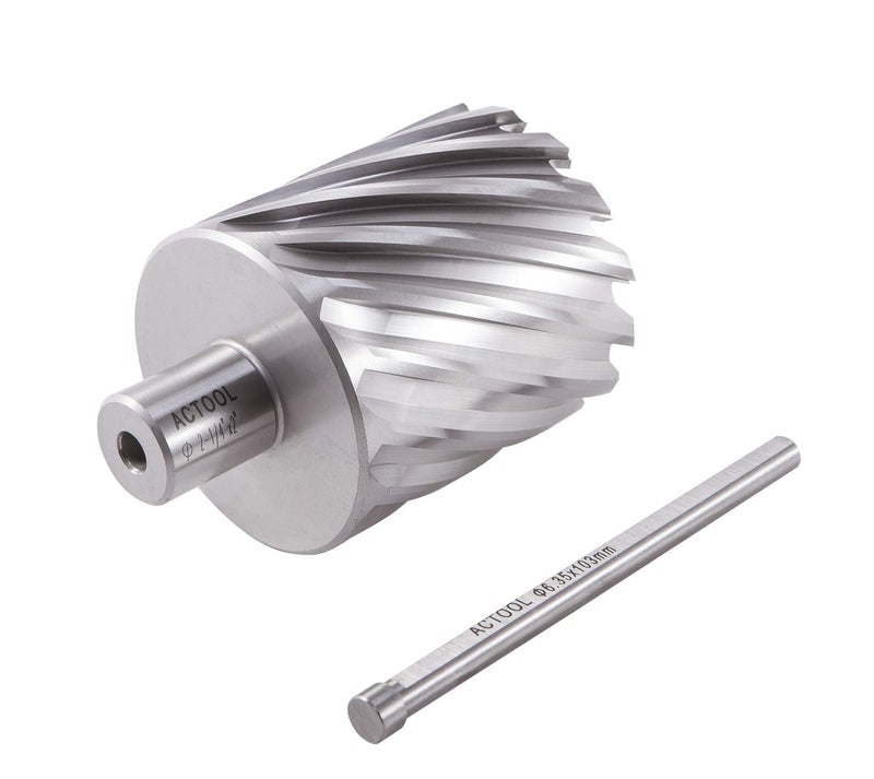 ACTOOL 2-1/4" Diameter Ã— 2" Depth of Cut HSS ANNULAR Cutter with 3/4'' Weldon Shank - Image 3